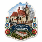 Magnes pamiątkowy Baranów Sandomierski