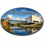 Magnes pamiątkowy Brama Poznania