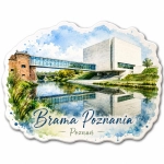 Magnes pamiątkowy Brama Poznania