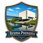 Magnes pamiątkowy Brama Poznania