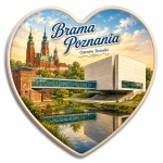 Magnes pamiątkowy Brama Poznania