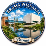 Magnes pamiątkowy Brama Poznania