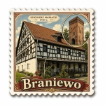 Magnes pamiątkowy Braniewo