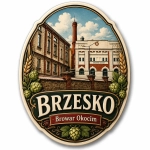 Magnes Brzesko z motywem Browaru Okocim