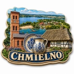 Magnes Chmielno z pamiątkowym motywem regionalnym