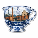 Magnes Chodzież z motywem ceglanego budynku
