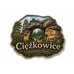 Magnes Ciężkowice – Skamieniałe Miasto, skalny most w lesie