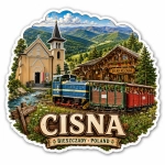Magnes turystyczny Cisna
