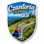 Magnes pamiątkowy Czantoria – tor saneczki