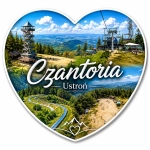 Magnes pamiątkowy Czantoria