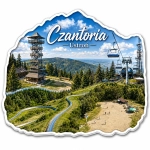 Pamiątkowy magnes Czantoria