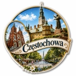 Magnes pamiątkowy Częstochowa