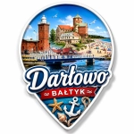 Magnes pamiątkowy Darłowo