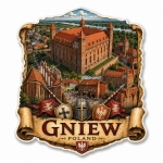 Magnes pamiątkowy Gniew