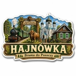 Magnes Hajnówka z motywem Białowieskiego Parku Narodowego