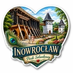 Magnes pamiątkowy Inowrocław – Tężnia Solankowa