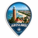 Magnes pamiątkowy Jarosławiec