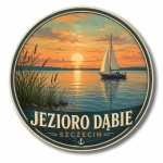 Magnes pamiątkowy Jezioro Dąbie