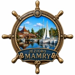 Magnes pamiątkowy Jezioro Mamry