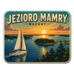 Magnes pamiątkowy Jezioro Mamry