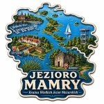 Magnes pamiątkowy Jezioro Mamry