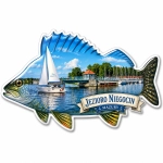 Magnes pamiątkowy Jezioro Niegocin – motyw ryby