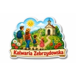 Magnes pamiątkowy Kalwaria Zebrzydowska z motywem kapliczek