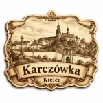 Magnes pamiątkowy Karczówka