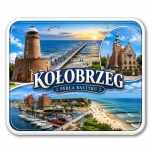 Magnes pamiątkowy Kołobrzeg