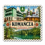 Magnes pamiątkowy Komańcza – Podkarpackie