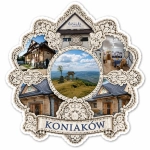 Magnes Koniaków – regionalna pamiątka z nadrukiem