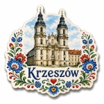 Magnes Krzeszów przedstawiający bazylikę