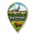 Pamiątkowy magnes Kurozwęki Świętokrzyskie