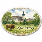 Magnes Kurozwęki z motywem bizona