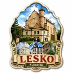 Magnes pamiątkowy Lesko