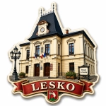 Magnes pamiątkowy Lesko
