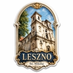 Magnes pamiątkowy Leszno