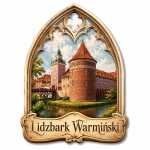 Magnes pamiątkowy Lidzbark Warmiński