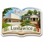 Magnes Lusławice z motywem kultury, natury i dziedzictwa