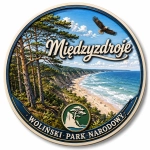 Magnes Międzyzdroje z nadmorskim krajobrazem