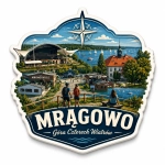 Magnes pamiątkowy Mrągowo
