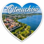Magnes Paczków z motywem murów obronnych