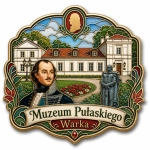 Pamiątkowy magnes Muzeum im. Kazimierza Pułaskiego w Warce