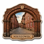 Pamiątkowy magnes Nikiszowiec ze Śląska