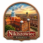 Magnes pamiątkowy Nikiszowiec