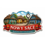 Magnes Nowy Sącz z motywem Miasteczka Galicyjskiego