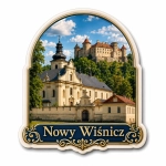 Magnes pamiątkowy Nowy Wiśnicz z motywem zamku