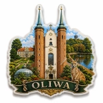 Magnes pamiątkowy z motywem Oliwy