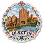 Magnes pamiątkowy Olsztyn