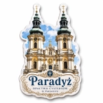 Magnes pamiątkowy z motywem Opactwa Cystersów w Paradyżu